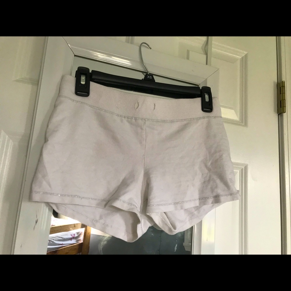 comfy white shorts